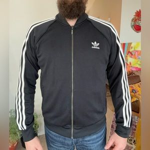 ADIDAS ADICOLOR CLASSICS TRACK JACKET BLACK MENS SIZE XL